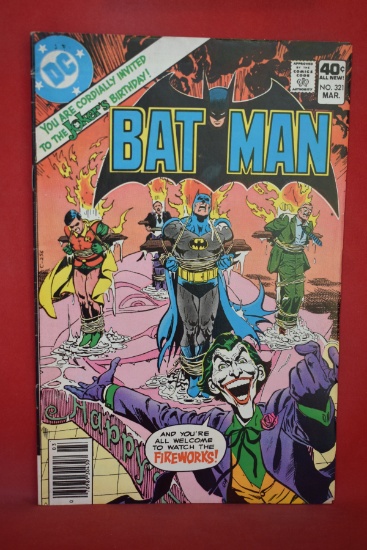 BATMAN #321 | KEY ICONIC JOKER COVER AND STORY! | DREADFUL BIRTHDAY, DEAR JOKER - WALT SIMONSON!