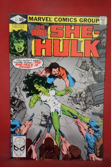 SAVAGE SHE-HULK #11 | IN THE SHADOW OF DEATH! | MICHAEL GOLDEN - 1980