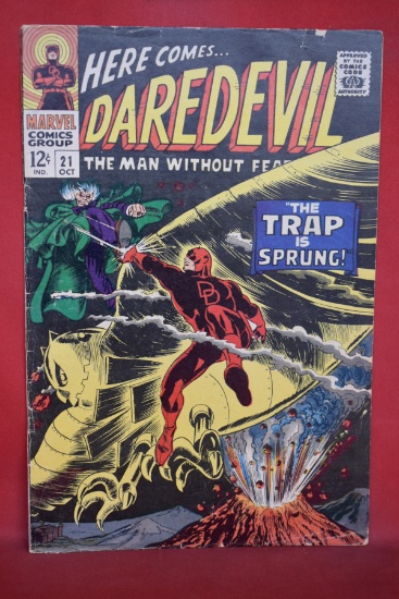 DAREDEVIL #21 | THE TRAP IS SPRUNG! | AYERS, COLAN, LEE - 1966