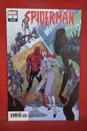 SPIDERMAN #1 | 1ST APP OF CADAVEROUS! | 1:50 SARA PICHELLI VARIANT