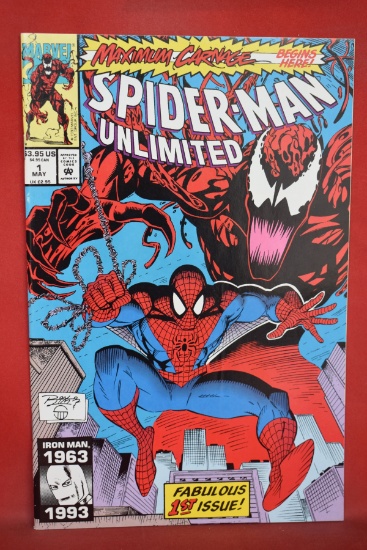 SPIDERMAN UNLIMITED #1 | 1ST APP OF SHRIEK, 1ST RAVENCROFT INSTITUTE