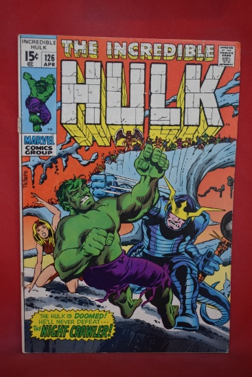 HULK #126 | KEY 1ST BARBARA  NORRIS (VALKYRIE)! | *TOP STAPLE DETACHED*