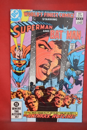 WORLDS FINEST #292 | THE ANTRAX HOTLINE! | ED HANNIGAN - 1983