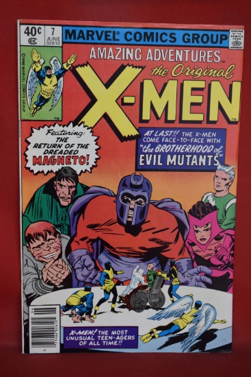 AMAZING ADVENTURES #7 | BROTHERHOOD OF EVIL MUTANTS! | REPRINTS X-MEN #4