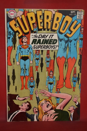 SUPERBOY #159 | THE DAY IT RAINED SUPERBOYS! | CLASSIC NEAL ADAMS - 1969