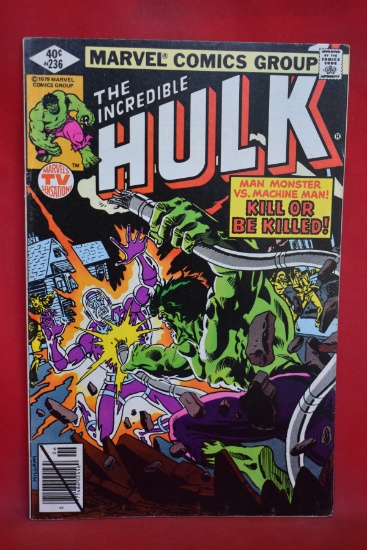 HULK #236 | MAN MONSTER VS MACHINE MAN! | AL MILGROM - 1979