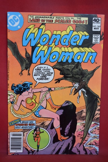 WONDER WOMAN #265 | LAND OF THE SCALED GODS! | ROSS ANDRU - 1980