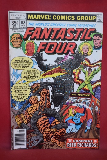 FANTASTIC FOUR #188 | THE RAMPAGE OF REED RICHARDS! | GEORGE PEREZ - 1977