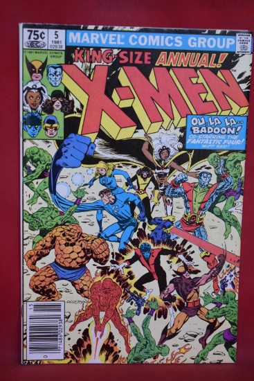 X-MEN ANNUAL #5 | THE MONSTER OF BADOON! | ANDERSON/CLAREMONT - 1981
