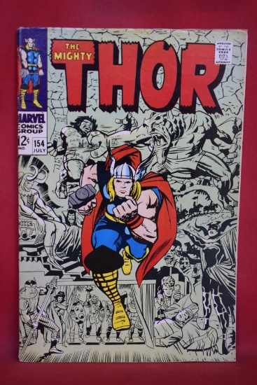 THOR #154 | 1ST APPEARANCE OF MANGOG! | CLASSIC JACK KIRBY - 1968