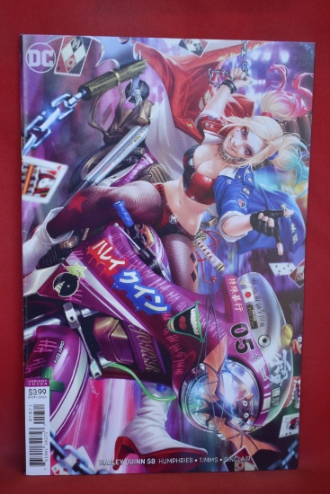 HARLEY QUINN #58 | DERRICK CHEW VARIANT!