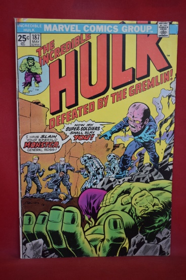 HULK #187 | THERE'S A GREMLIN IN THE WORKS! | HERB TRIMPE - 1975