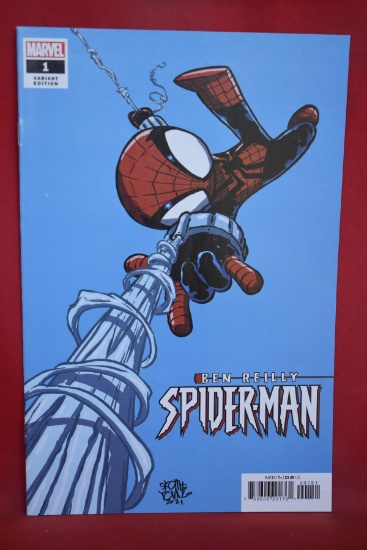 BEN REILLY: SPIDERMAN #1 | PREMIERE ISSUE - SKOTTIE YOUNG VARIANT
