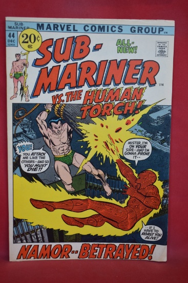 SUB-MARINER #44 | NAMOR BETRAYED! | CLASSIC GIL KANE - 1971