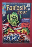 FANTASTIC FOUR #49 | KEY 1ST FULL GALACTUS! 2ND SILVER SURFER | NICE KEY BOOK!