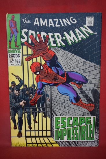 AMAZING SPIDERMAN #65 | THE IMPOSSIBLE ESCAPE! | CLASSIC ROMITA - 1968