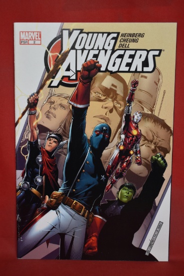 YOUNG AVENGERS #2 | 2ND APP OF YOUNG AVENGERS, ORIGIN OF IRON LAD!