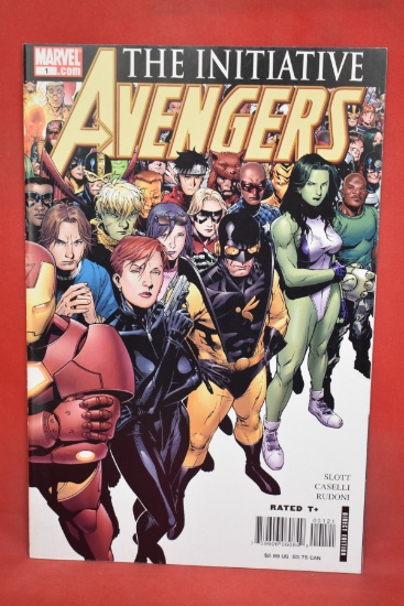 AVENGERS: THE INITIATIVE #1 | 1ST KOMODO, 1ST TRAUMA, 1ST HARBALL, 1ST CLOUD 9..