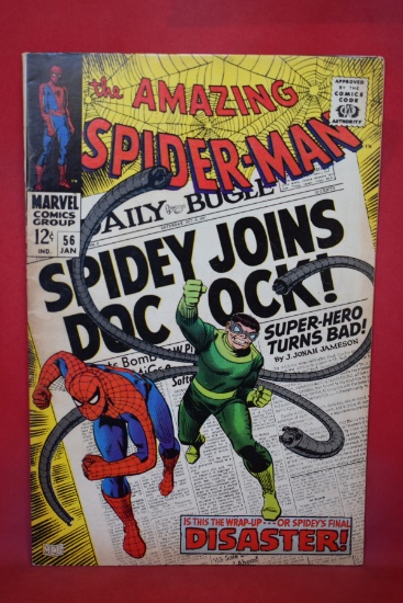 AMAZING SPIDERMAN #56 | 1ST APP OF CAPTAIN GEORGE STACY! | ROMITA/LEE - 1968