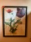 framed flower picture