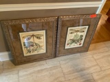 2 framed pictures - Home Decor