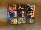 9 DVD Miami Vice, Wild Wild West, Recuruit, Taking Lives, SWAT, The Departed, Lucky Numbers,