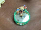 Music box with moving floating baby Rabbitt