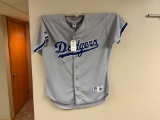 Gregg Olson signed Dodgers jersey