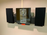 Bang & Olufsen wall mounted radio, cd player, tape player