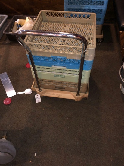 Dish cart with Trays