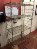 4 level metal shelf