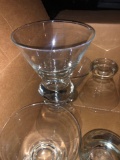 6 - glass margarita glasses