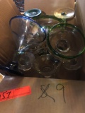 9 - misc glass margarita glasses