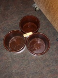 3 - ceramic containers