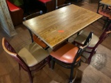 Lowtop table with chairs