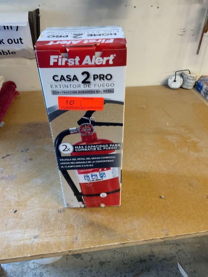 First Alert Fire Extinguisher