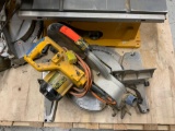 4 nonoperable Dewalt saws