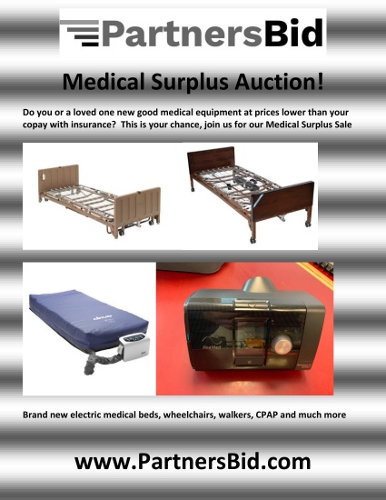 Surplus Medical equipment