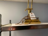 gold desk light