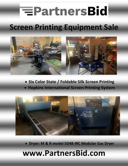 Screen Printing Equipment