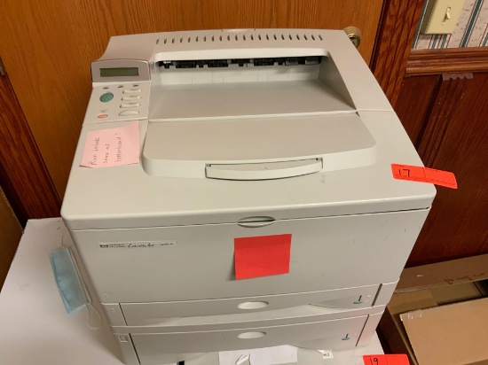 HP Laserjet5000M printer Pickup will be on Monday 3/29 from 1-6 pm at 1324 S. 119th Street. All