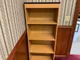 4 shelf wood book shelf Pickup will be on Monday 3/29 from 1-6 pm at 1324 S. 119th Street. All items