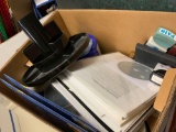 box of misc. office supplies Pickup will be on Monday 3/29 from 1-6 pm at 1324 S. 119th Street. All