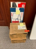 Misc. hanging folder frames Pickup will be on Monday 3/29 from 1-6 pm at 1324 S. 119th Street. All