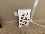 Painting red flower 10