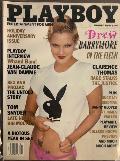 January 1995 Playboy - Drew Barrymore