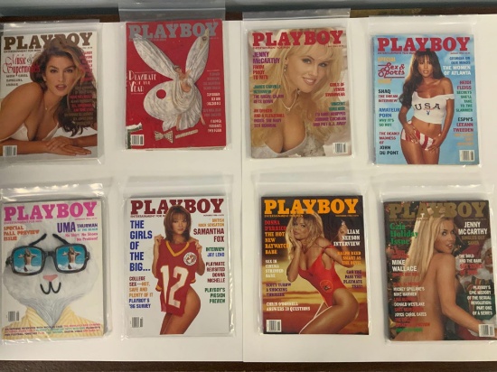 Classic 1996 Playboy Collection Jenny McCarthy, Uma Thurman, Donna D'Errico