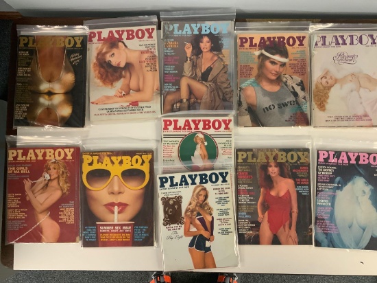Classic Collector?s 1982 Playboy Magazines