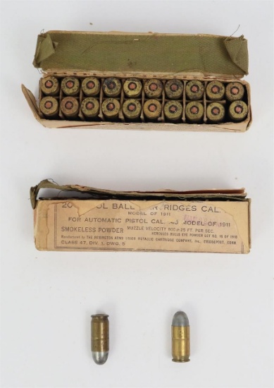 Ww1 Wwi 1911 .45 Ammo (2 Boxes)