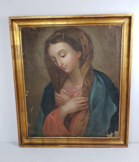 Old Master Mary The Consoler Painting